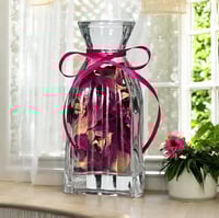 Image 4 of Rose Petal Small Rectangle Bottle (Item #202510RPSRB)