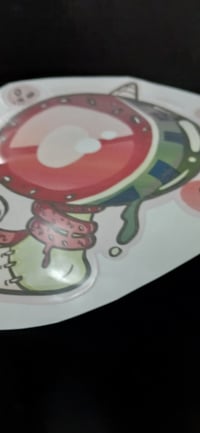 Image 3 of Watermelon foot Eye Sticker
