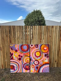 Image 1 of Circle of Life 1 and 2 DIPTYCH