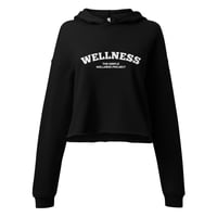 Image 2 of Cropped WELLNESS Hoodie