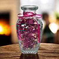 Image 3 of Rose Petal Rectangle Bottle (Item #202510RPRB)