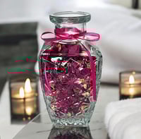 Image 6 of Rose Petal Rectangle Bottle (Item #202510RPRB)