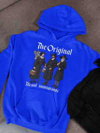 Image 3 of The Original Real Immigrants 50/50 Cotton/Polyester Pullover Hoodie - Comfortable & Durable Casual 