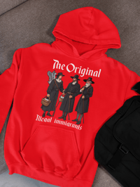 Image 4 of The Original Real Immigrants 50/50 Cotton/Polyester Pullover Hoodie - Comfortable & Durable Casual 