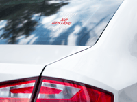 Image 2 of We Don't Need No Gestapo Abolish ICE Car Decal Sticker for Vehicle Tailgate Decoration Bold Statemen