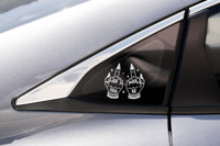 Image 5 of Fuck ICE Permanent Car Decal - Stylish Car Sticker for Vehicle Decoration