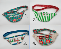 Image 1 of Work of Whimsy Art Crossbody Bags