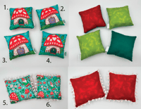 Image 2 of Mini Work of Whimsy Character Pillows