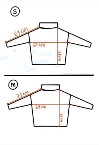Image 6 of Sudadera oversize Cisne NEGRA