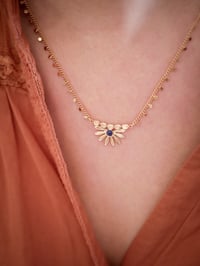 Image 3 of Collier KIRA - Bleu