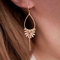 Image 1 of Boucles d'Oreilles KIRA - Terracotta