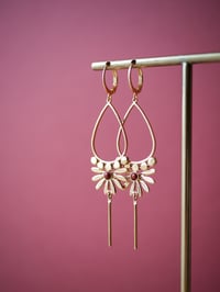 Image 2 of Boucles d'Oreilles KIRA - Terracotta