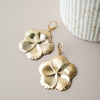 Image 1 of Boucles d'Oreilles LÉONIE Pendantes