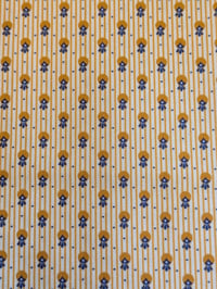 Petites rayures oranges