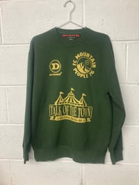 Image 1 of FC Mountain People, green L (21"P2P, 28"S2H, 31"C2C) 