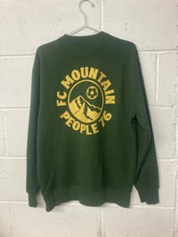 Image 2 of FC Mountain People, green L (21"P2P, 28"S2H, 31"C2C) 