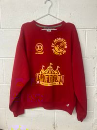 Image 1 of FC Mountain People, red L/XL (23"P2P, 27"S2H, 32.5"C2C) 