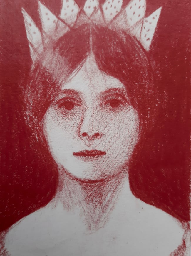 Gloria ~ Original drawing