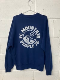 Image 2 of FC Mountain People, blue L (22"P2P, 27"S2H, 32"C2C) 