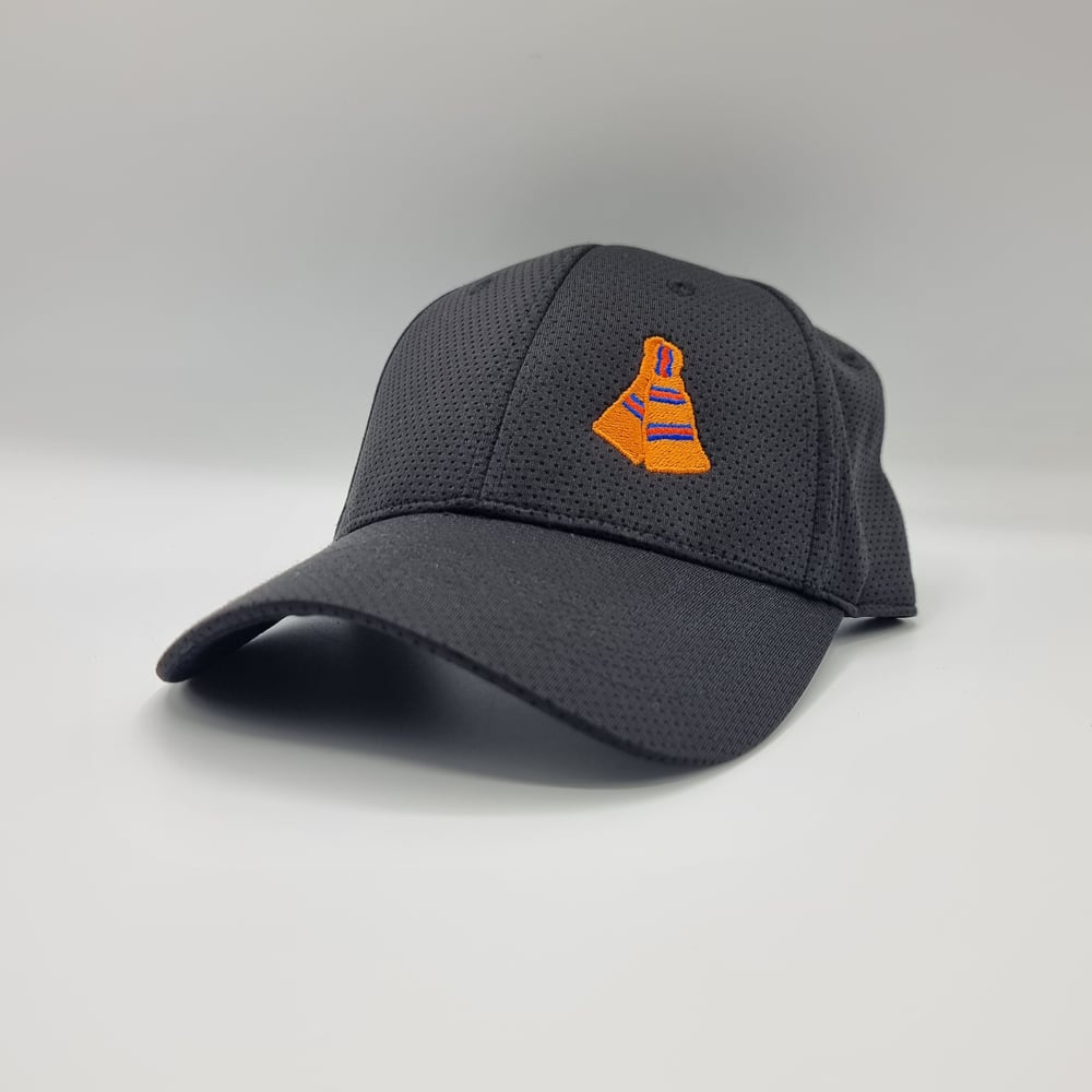 Image of Orange Bar Scarf Cap