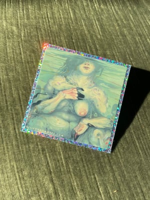 Sticker: “my eyes grew weak”