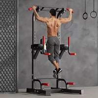 Image 1 of Barre de traction réglable et support pour dips