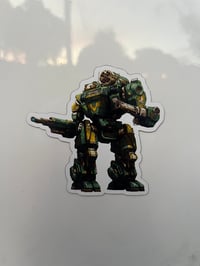 Image 1 of "A New Dawn: Bred for War Edition" Magnet, 76x73mm