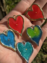 Irregular Heart Pendants