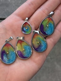 Image 2 of Tie Dye Pendants