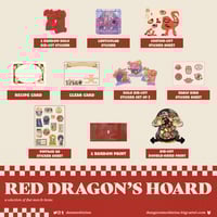 [Flat Merch] Red Dragon's Hoard