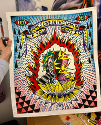 Charity Raffle - Original Painting by Jimmy Wizard of Higher Power
