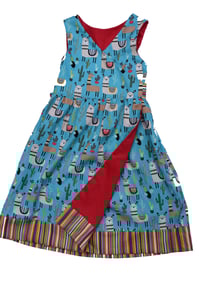 Image of The Anyway Reversible Dress - Llamas