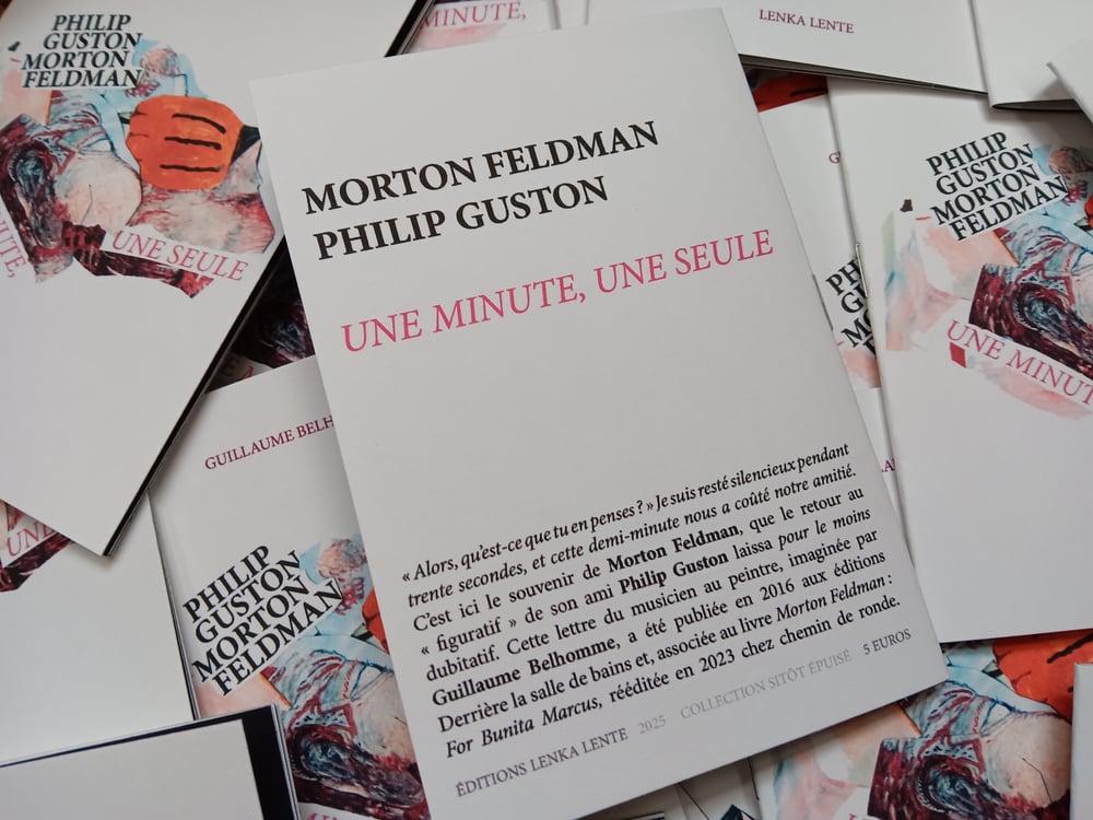 Image of Une minute, une seule de Guillaume Belhomme 