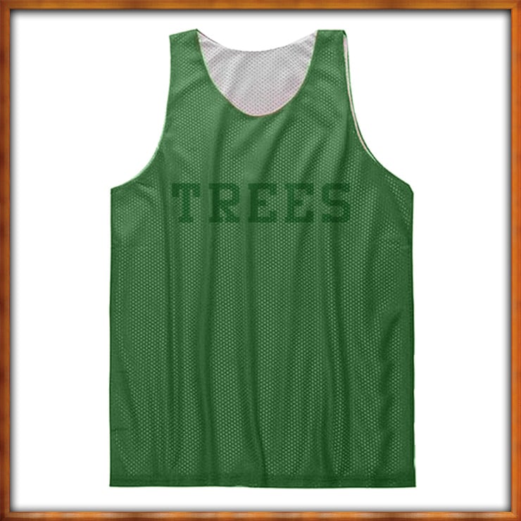 Image of TREES Jersey Green on Green