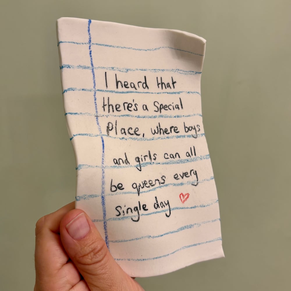Image of Pink pony club Porcelain Note