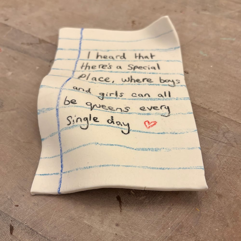 Image of Pink pony club Porcelain Note