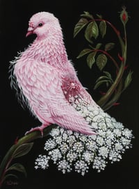 THREADING THE GARDEN print 