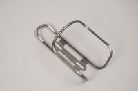 Image 1 of Porte-bidon en titane  / finition brute et brossée