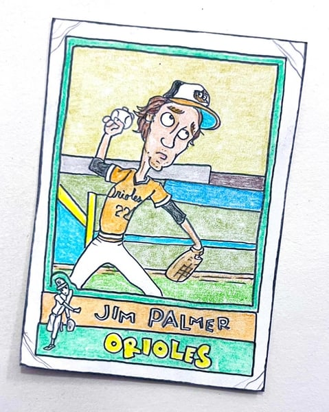 Image of Original pencil artwork—Jim Palmer