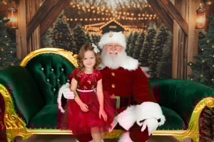 Image of 12/10/25: Christmas 12 - WITH SANTA'S TRADITIONAL SUIT