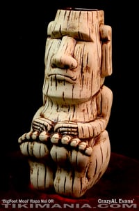 Image 1 of The Crazy 'BigFoot Moai' Production Glaze