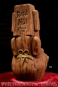Image 3 of The Crazy 'BigFoot Moai' 1 of 1 Artist Proof #1 !! 