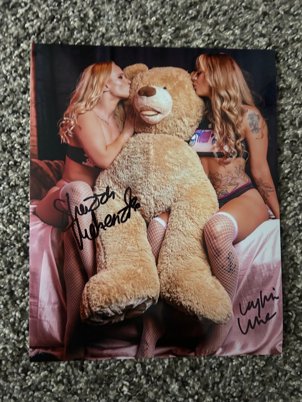 Image of THE COLLAB - Teddy Bear 8x10