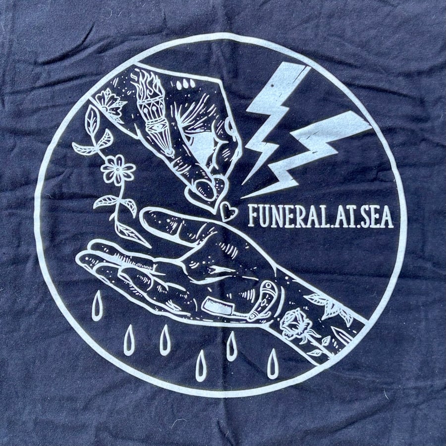 Image of Funeral At Sea Stolen Heart T-Shirt