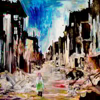 Image 2 of 'Cities in Dust' - 20 x 20" Open Edition Museum Quality Giclée Print