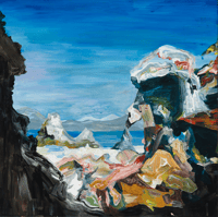 Image 1 of 'Sutro Baths'- 20 x 20" Open Edition Museum Quality Giclée Print