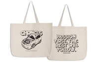 Image 3 of CHRNCLS "Passion First" Canvas Tote Bag