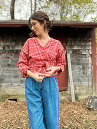 Image 1 of Reversible Flannel Wrap/Medium Crop