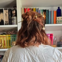 Image 4 of Gilded Age sword hair stick 
