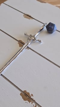 Image 4 of Lavender Haze sword hair stick